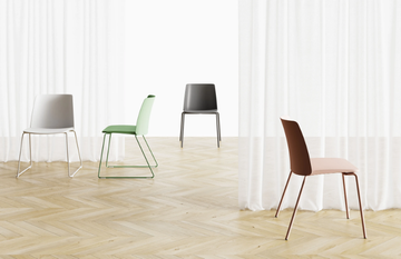 VEDETTE - Sled base chair by Las Mobili - view 3